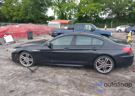 2014 BMW 640 из США, поврежденный, VIN WBA6A0C50ED317577
